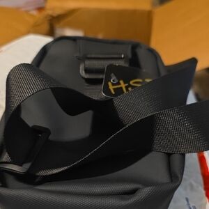 Sleek Black Messenger Bag